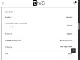SPRING2025 coupon verification screenshot