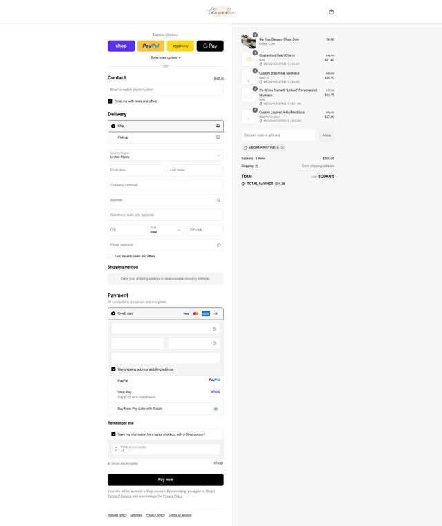 The Sis Kiss checkout page showing The Sis Kiss coupon code box | Screenshot taken by SimplyCodes community member on Sep 14, 2025