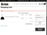 BURTON20 coupon verification screenshot