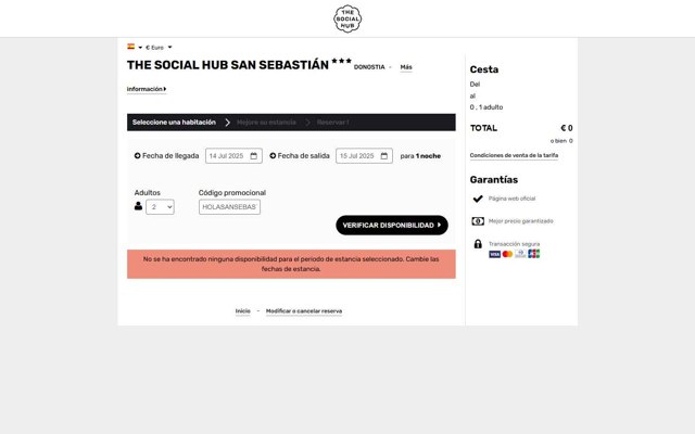 The Social Hub checkout page showing The Social Hub promo code box | Screenshot taken by SimplyCodes community member on Jul 14, 2025