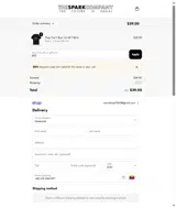The Spark Company coupon verification screenshot