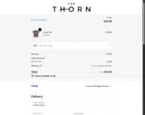 The Thorn coupon verification screenshot