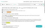 The Vacation Company coupon verification screenshot