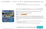 The Vacation Company coupon verification screenshot