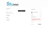 The Vape Mall coupon verification screenshot