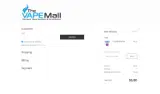 The Vape Mall coupon verification screenshot