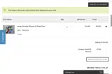 The Vape Mall coupon verification screenshot