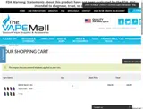 The Vape Mall coupon verification screenshot