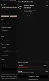 April20 coupon verification screenshot