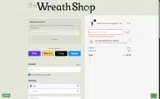 The Wreath Shop coupon verification screenshot