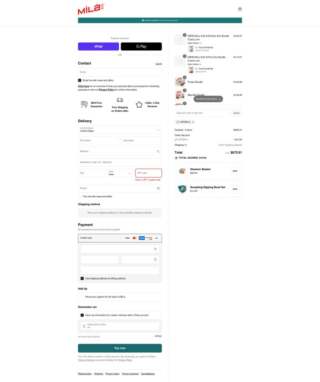 Xiao Chi Jie checkout page showing Xiao Chi Jie discount code box | Screenshot taken by SimplyCodes community member on Sep 6, 2025