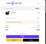 ADBFW coupon verification screenshot