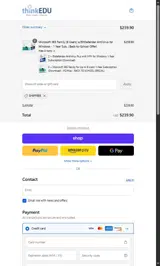 thinkEDU coupon verification screenshot