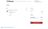 THINLINE5 coupon verification screenshot