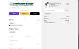 Third Coast Soccer coupon verification screenshot