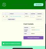 Thirty-Day Wealth Builder coupon verification screenshot