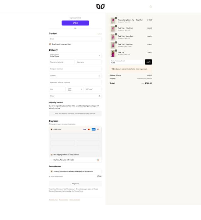 This Is J checkout page showing This Is J promo code box | Screenshot taken by SimplyCodes community member on Sep 9, 2025