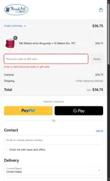 SNOWFALL coupon verification screenshot