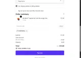 SHOPSMALL coupon verification screenshot