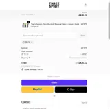 Three Spirit UK coupon verification screenshot