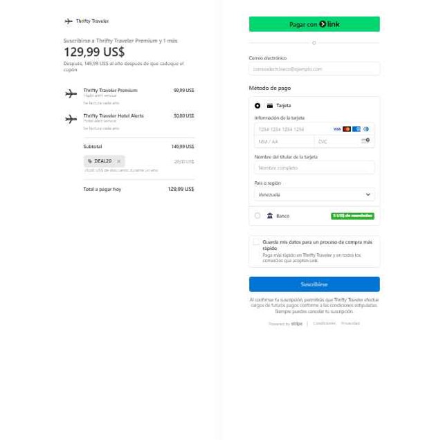 Thrifty Traveler checkout page showing Thrifty Traveler promo code box | Screenshot taken by SimplyCodes community member on Jul 19, 2025
