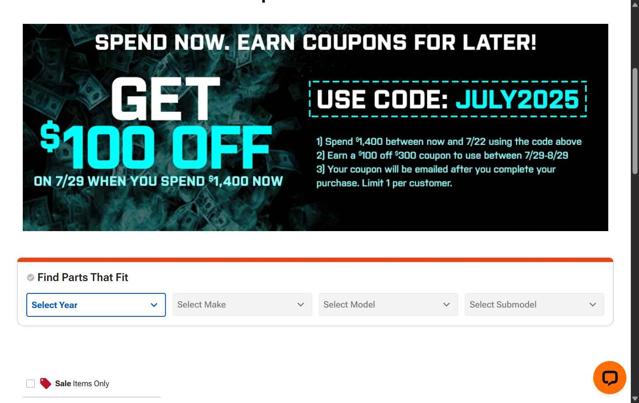 throtl checkout page showing throtl discount code box | Screenshot taken by SimplyCodes community member on Jul 23, 2025