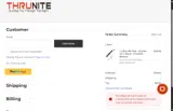 THRUNITE coupon verification screenshot