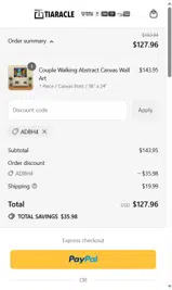 ADBH4 coupon verification screenshot