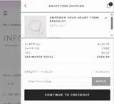 GRAD15 coupon verification screenshot