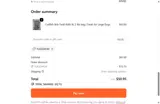 TUESDAY20 coupon verification screenshot