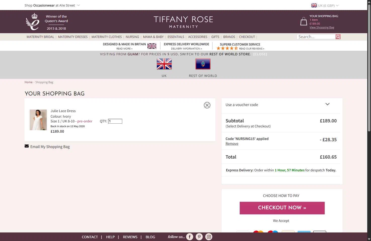 Tiffany Rose Promo Codes - 15% Off (5 Verified) May 2026