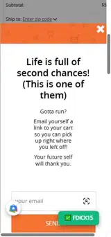 FDICK15 coupon verification screenshot