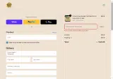 Tikiland Trading Co coupon verification screenshot