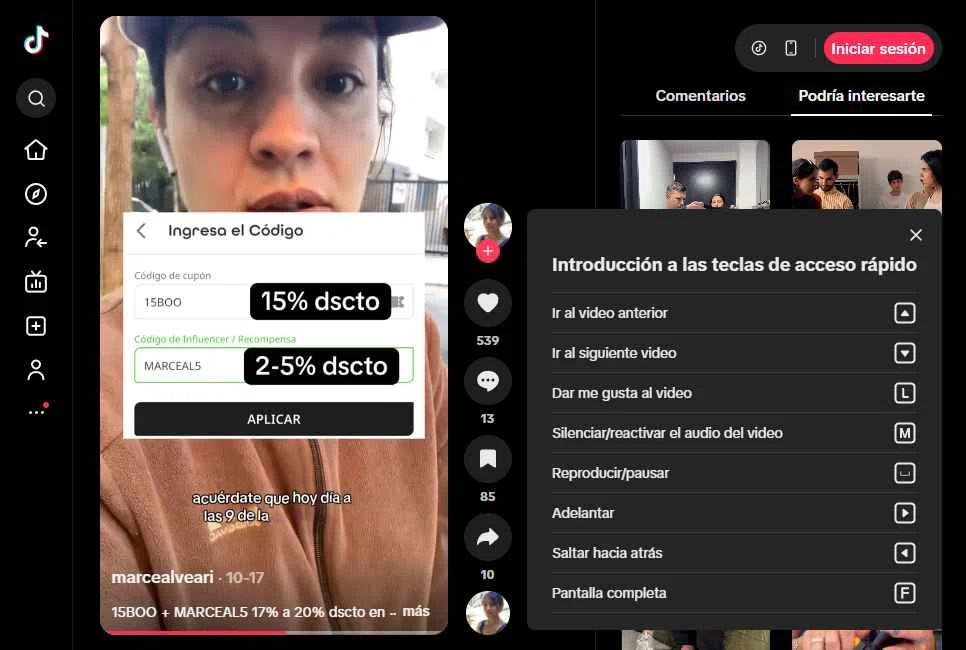 Verification screenshot for 15% Off Storewide at TikTok Shop — 7mo ago