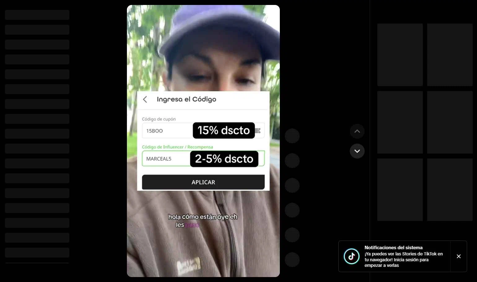 Verification screenshot for 15% Off Storewide at TikTok Shop — 7mo ago