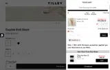 TILLEY15 coupon verification screenshot