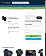 Minnesota Timberwolves Store coupon verification screenshot