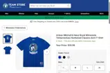 Minnesota Timberwolves Store coupon verification screenshot