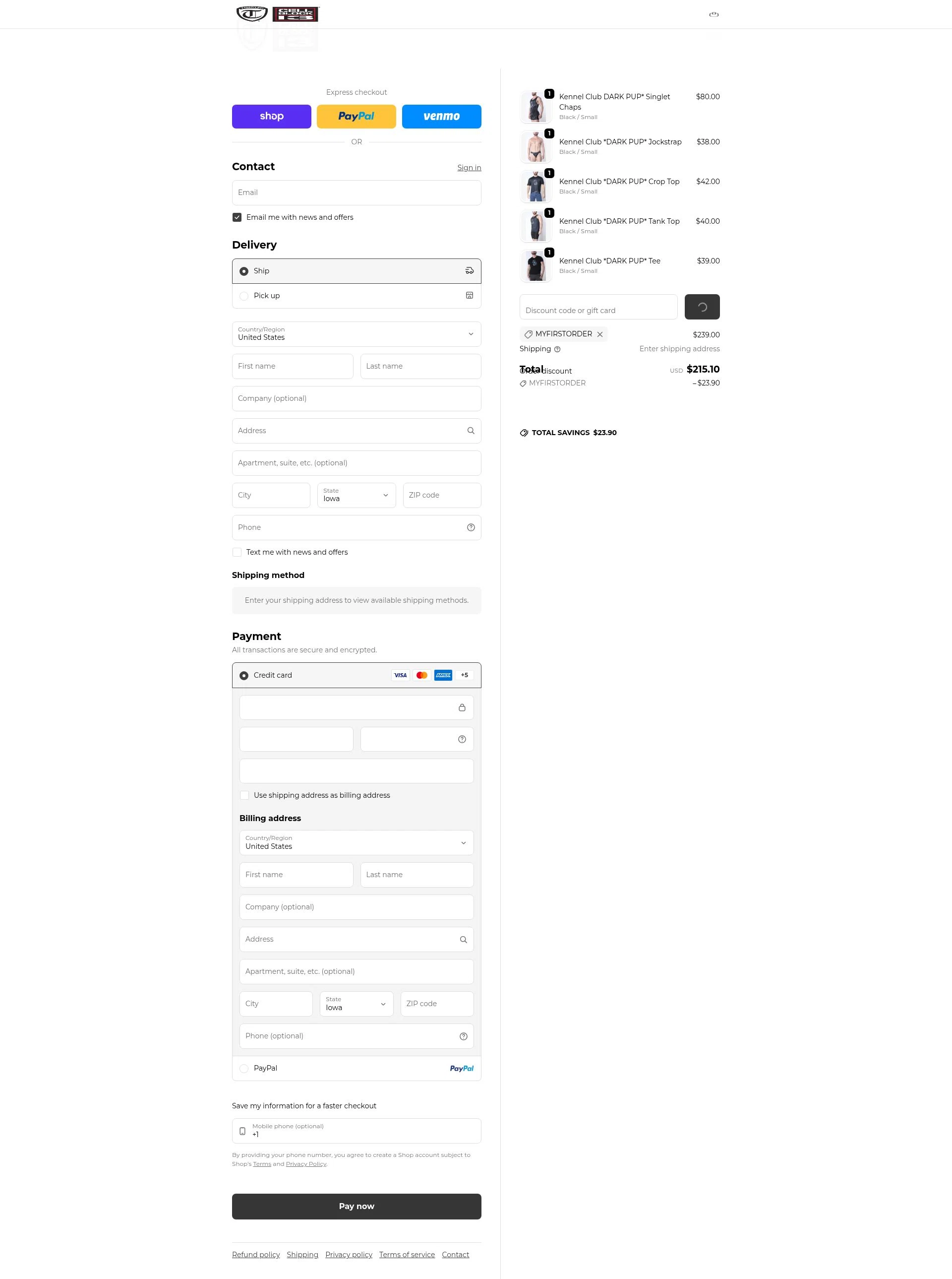 Timoteo checkout page showing Timoteo promo code box | Screenshot taken by SimplyCodes community member on Feb 15, 2026