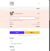 Tiny and Snail coupon verification screenshot