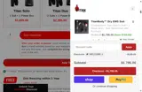 WELCOME coupon verification screenshot