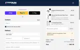 Titan Fitness coupon verification screenshot