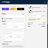 Titan Fitness coupon verification screenshot