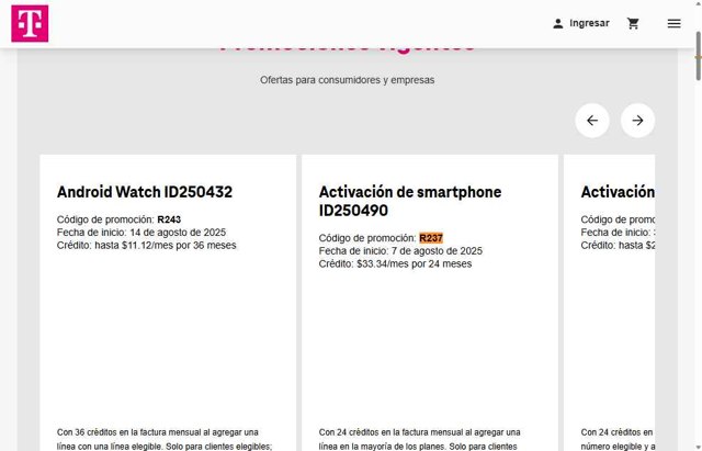 T-Mobile checkout page showing T-Mobile promo code box | Screenshot taken by SimplyCodes community member on Sep 5, 2025