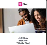 T-Mobile Fiber coupon verification screenshot