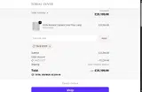 Tobias Oliver Interiors coupon verification screenshot
