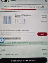 GLITZANDGLAMOUR13 coupon verification screenshot