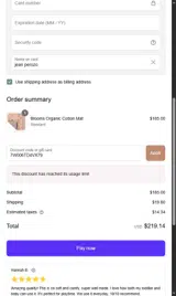 7W006TD4VX79 coupon verification screenshot