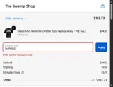 SHIPFREE coupon verification screenshot