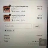 hola25 coupon verification screenshot